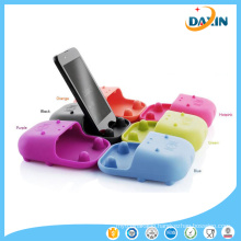 Colorful Lovely Hippo Shape Silicone Loudspeaker